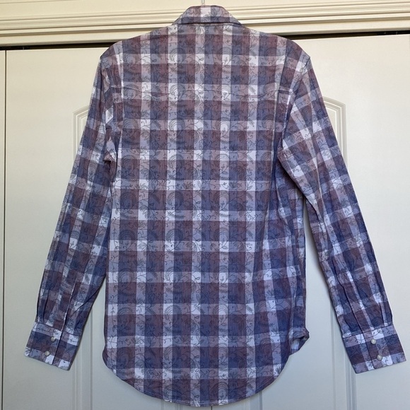 Wrangler button down Western shirt Women’s S Pearl Snap Coastal Cowgirl Rodeo - Picture 2 of 13